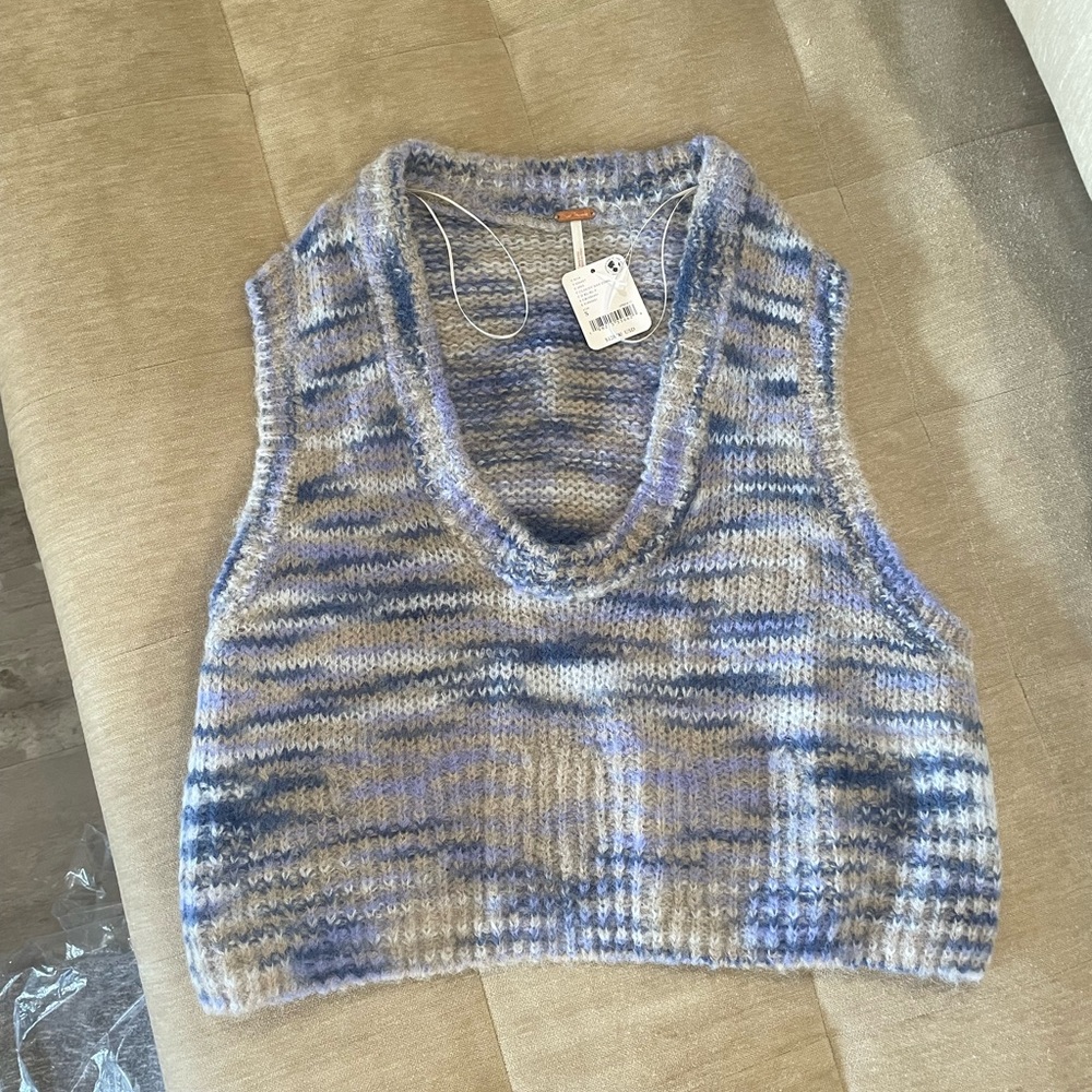 FREE PEOPLE DREAM MAKER ALPACA VEST